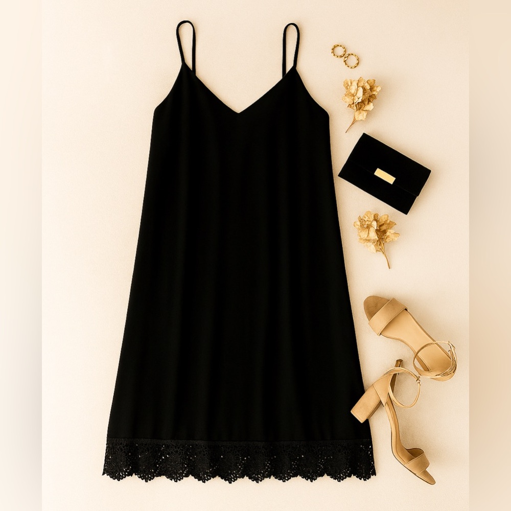 Sans Souci Black Mini Dress